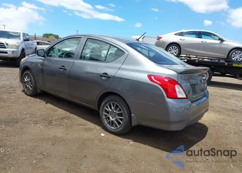 2016 Nissan Versa 1.6 S+ from USA, damaged, VIN 3N1CN7AP5GL888084